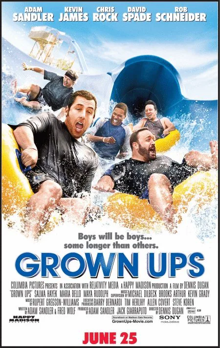 Grown Ups theatrical poster